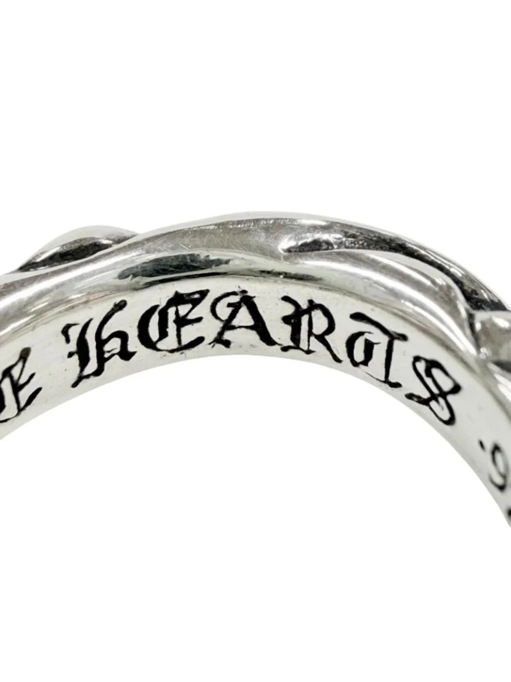 Chrome Hearts Hoop Scrool 1 925 14k Scroll Earrings Single Silver